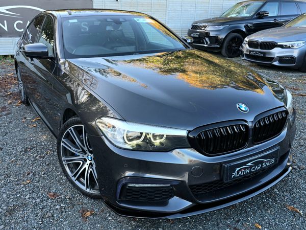 BMW 5-Series Saloon, Petrol Plug-in Hybrid, 2018, Grey
