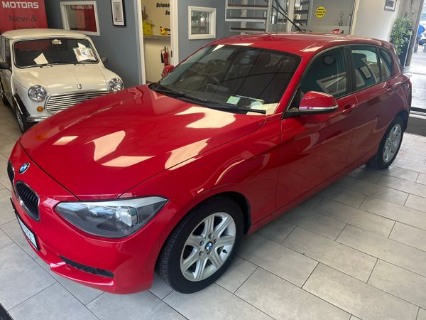 BMW 1-Series Estate, Petrol, 2013, Red