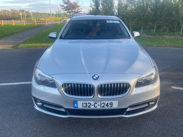 BMW 5-Series Saloon, Diesel, 2013, Silver