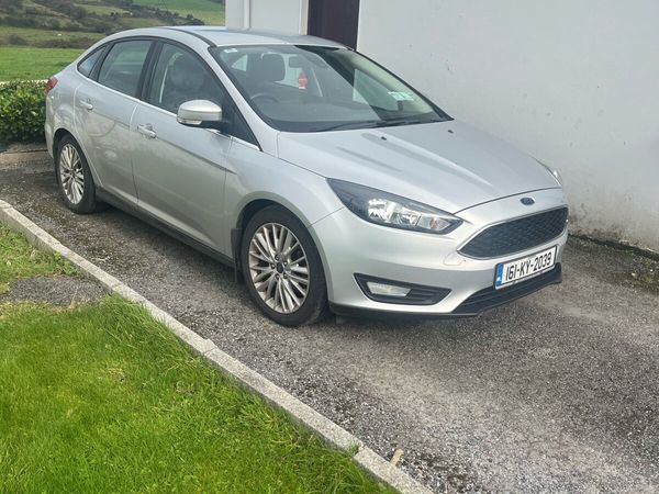 Ford Focus Saloon, Diesel, 2016, Silver