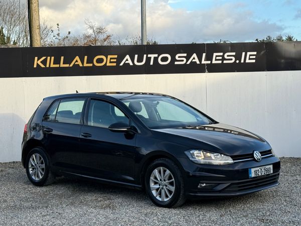 Volkswagen Golf Hatchback, Diesel, 2018, Black