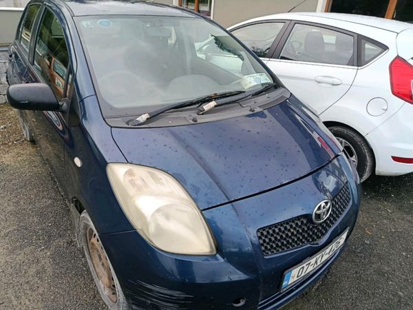Toyota Yaris Hatchback, Petrol, 2007, Blue