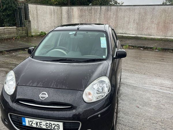 Nissan March Hatchback, Petrol, 2012, Purple