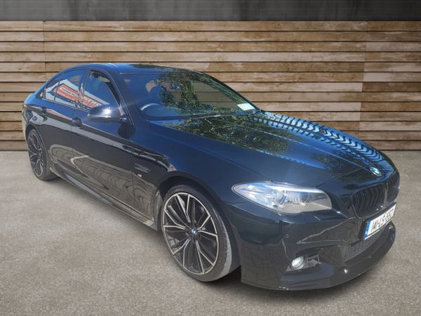 BMW 5-Series Saloon, Diesel, 2014, Black