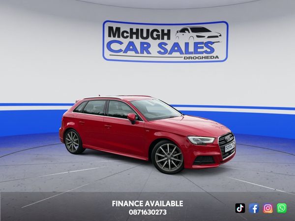 Audi A3 Hatchback, Petrol, 2018, Red