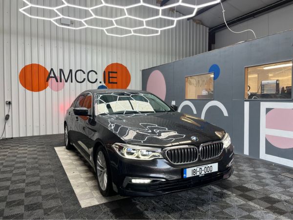 BMW 5-Series Saloon, Diesel, 2018, Black