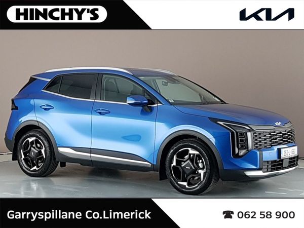 Kia Sportage SUV, Diesel Hybrid, 2025, Blue