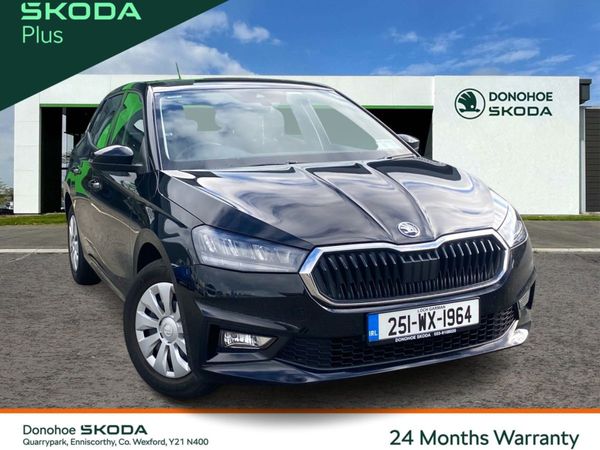 Skoda Fabia Hatchback, Petrol, 2025, Black