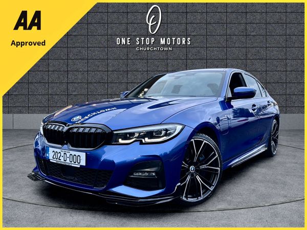 BMW 3-Series Saloon, Petrol Plug-in Hybrid, 2020, Blue