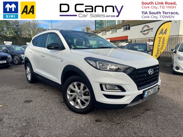 Hyundai Tucson Estate, Diesel Hybrid, 2020, White