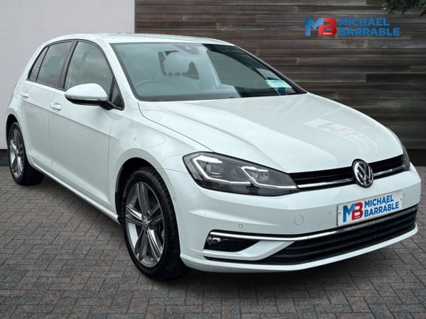 Volkswagen Golf Hatchback, Petrol, 2019, White