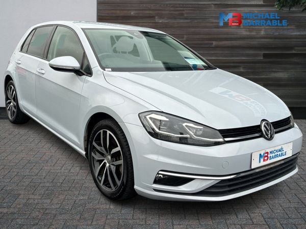 Volkswagen Golf Hatchback, Petrol, 2018, White