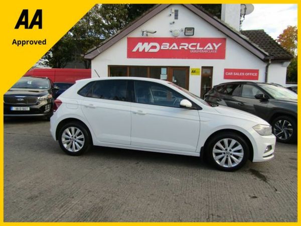 Volkswagen Polo Hatchback, Petrol, 2018, White