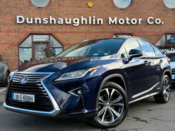 Lexus RX Estate, Petrol Hybrid, 2018, Blue