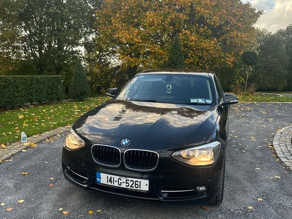 BMW 1-Series Hatchback, Diesel, 2014, Black