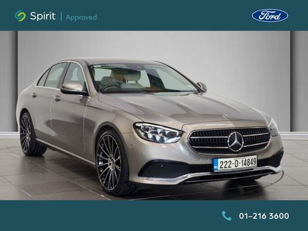 Mercedes-Benz E-Class Saloon, Diesel Hybrid, 2022, Grey