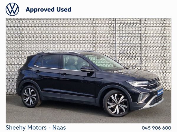 Volkswagen T-Cross Crossover, Petrol, 2024, Black