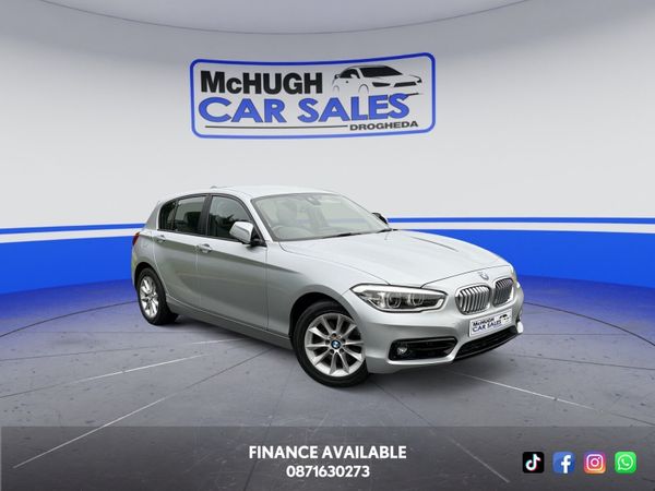 BMW 1-Series Hatchback, Petrol, 2017, Silver