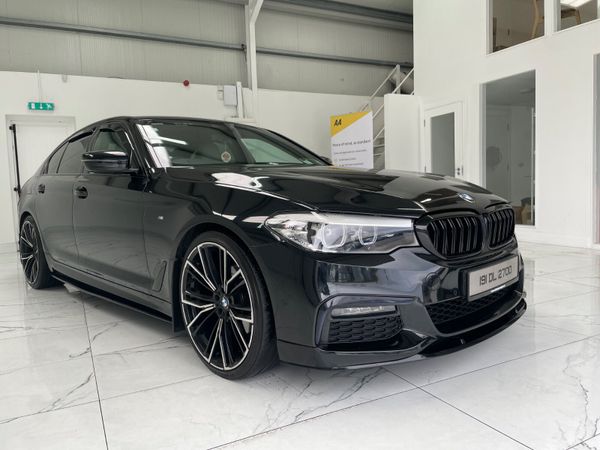 BMW 5-Series Saloon, Diesel, 2019, Black