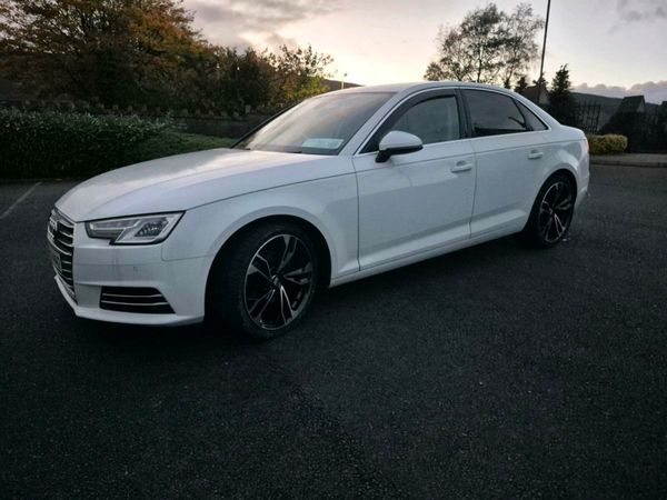 Audi A4 Saloon, Diesel, 2017, White