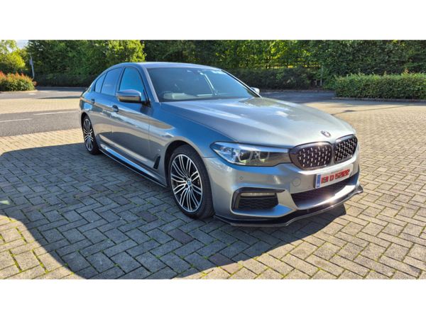 BMW 5-Series Saloon, Petrol Plug-in Hybrid, 2019, Blue