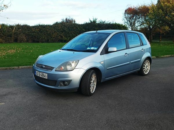 Ford Fiesta Hatchback, Petrol, 2007, Blue