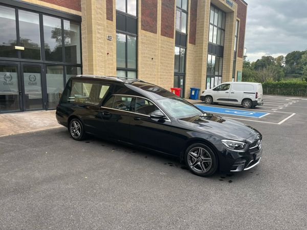 Mercedes-Benz E-Class Hearse, Diesel Hybrid, 2023, Black
