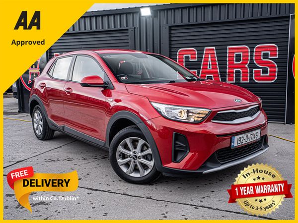 Kia Stonic Estate/Jeep, Petrol, 2019, Red