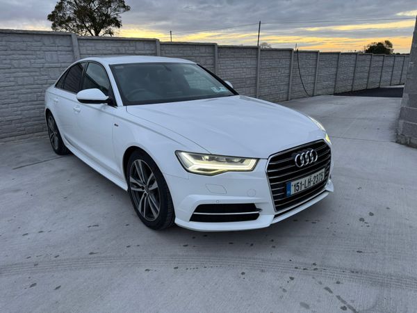 Audi A6 Saloon, Diesel, 2015, White