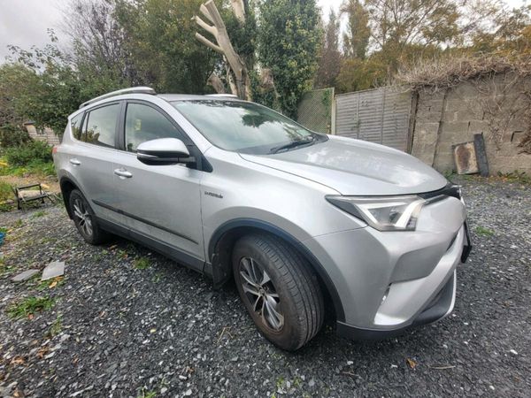 Toyota RAV4 SUV, Petrol Hybrid, 2017, Grey