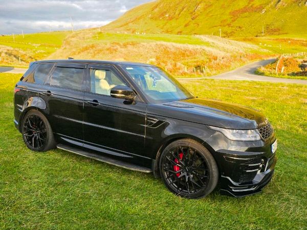 Land Rover Range Rover Sport SUV, Petrol Plug-in Hybrid, 2020, Black