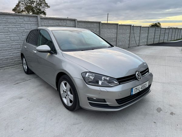 Volkswagen Golf Hatchback, Diesel, 2017, Silver
