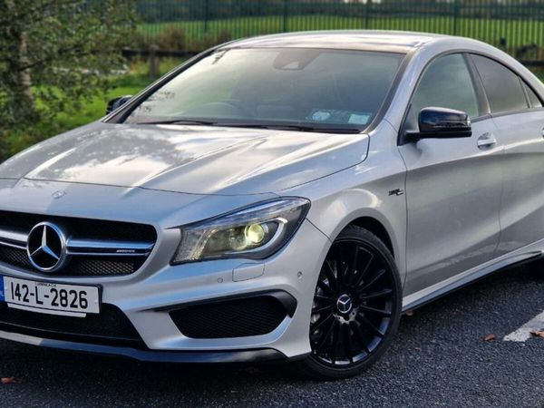 Mercedes-Benz CLA Saloon, Petrol, 2014, Silver