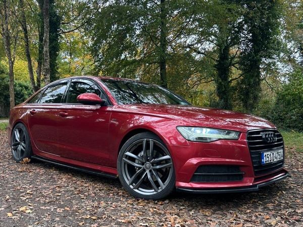 Audi A6 Saloon, Diesel, 2015, Red