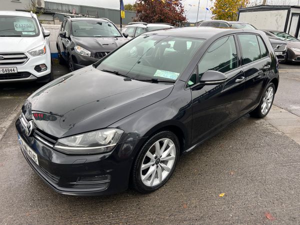Volkswagen Golf Hatchback, Diesel, 2017, Black