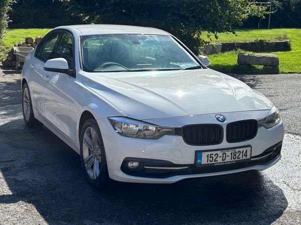 BMW 3-Series Saloon, Diesel, 2015, White