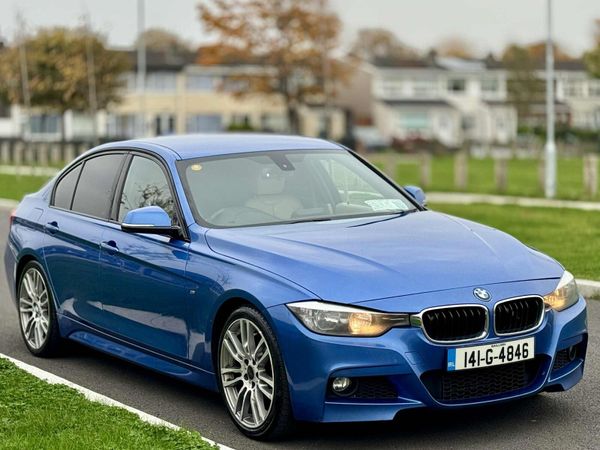 BMW 3-Series Saloon, Diesel, 2014, Blue