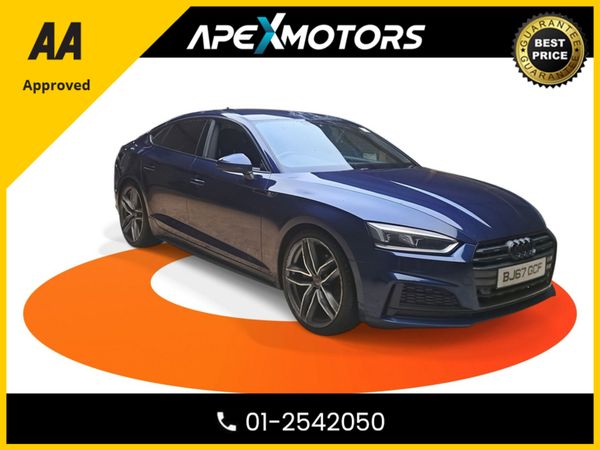 Audi A5 Hatchback, Diesel, 2017, Blue