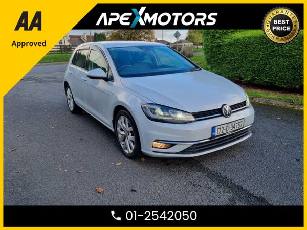 Volkswagen Golf Hatchback, Petrol, 2017, White