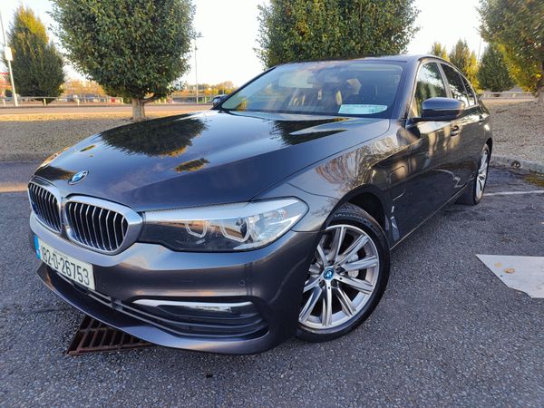 BMW 5-Series Saloon, Petrol Plug-in Hybrid, 2018, Grey