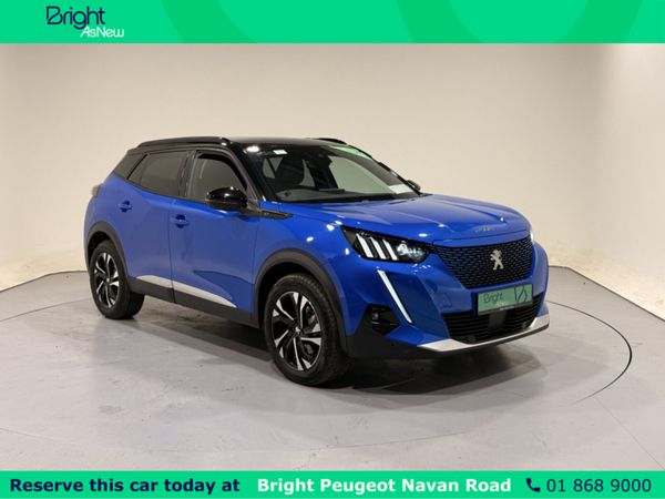 Peugeot 2008 MPV, Electric, 2022, Blue