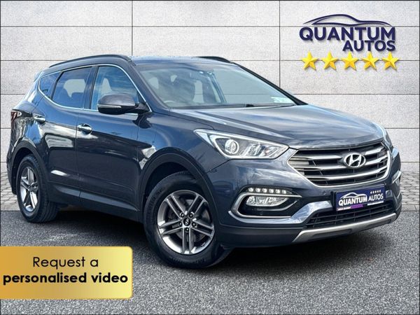 Hyundai Santa Fe SUV, Diesel, 2017, Blue