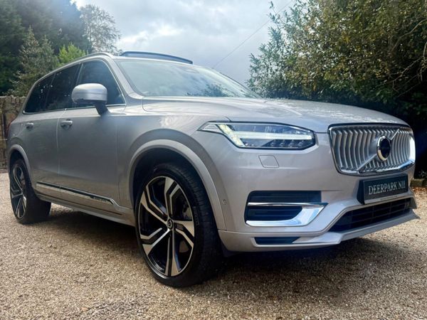 Volvo XC90 SUV, Petrol Plug-in Hybrid, 2024, Silver