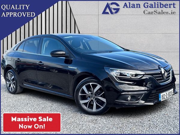 Renault Megane Saloon, Diesel, 2018, Black