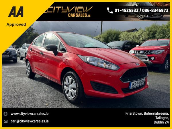 Ford Fiesta Hatchback, Petrol, 2016, Red