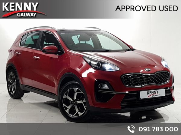 Kia Sportage MPV, Diesel, 2020, Red