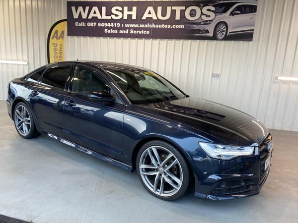 Audi A6 Saloon, Diesel, 2018, Blue