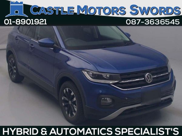 Volkswagen T-Cross SUV, Petrol, 2020, Blue