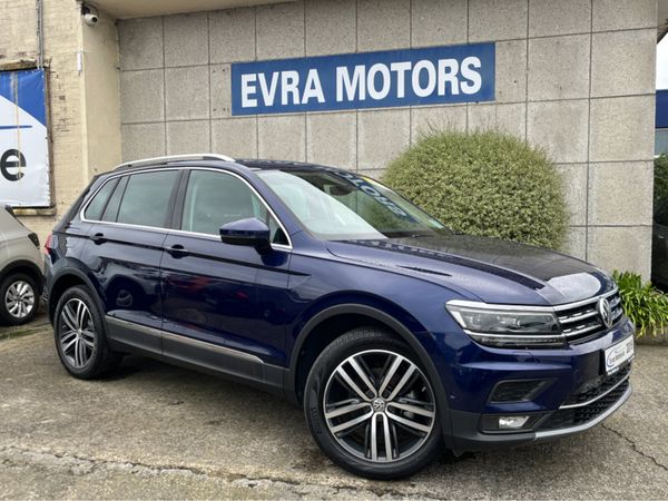 Volkswagen Tiguan SUV, Diesel, 2019, Blue