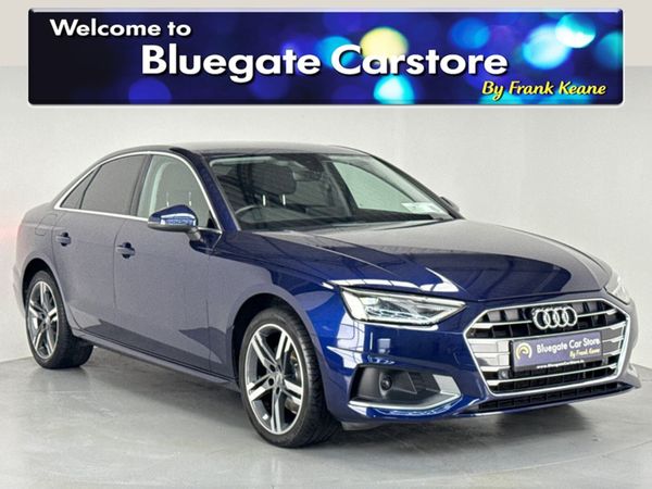 Audi A4 Saloon, Diesel, 2020, Blue